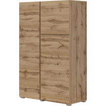 Wysoka komoda 3-drzwiowa dąb wotan 24N0OA46 TYP-46 ASYMETRIC Podstawowe