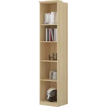 Regał otwarty z półkami płytki gł 43 cm Dąb Lindberg 24LGON87 TYP-87 TERRA Podstawowe
