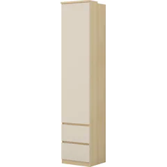 Regał 1D2S płytki gł 43 cm Dąb Lindberg Beż Piaskowy 24LBON85 TYP-85 TERRA Podstawowe