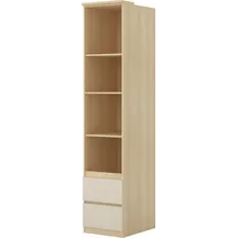 Regał z szufladami głęboki gł 63 cm Dąb Lindberg Beż Piaskowy 24LBON93 TYP-93 TERRA Podstawowe