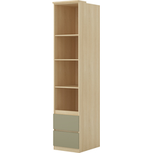 Regał z szufladami głęboki gł 63 cm Dąb Lindberg Eukaliptus 24LEON93 TYP-93 TERRA Podstawowe