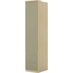Regał 1D2S głęboki gł 63 cm Dąb Lindberg Eukaliptus 24LEON95 TYP-95 TERRA Podstawowe