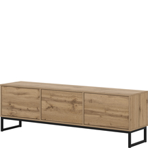 Szafka RTV loft komoda TV 3K Dąb Wotan 24N0OZ41 TYP-41 LOFT Podstawowe