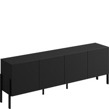 Komoda 4-drzwiowa Czarny Onyx 24W3ND25 TYP-25 JUKON Podstawowe