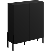 Komoda wysoka 2-drzwiowa Czarny Onyx 24W3ND42 TYP-42 JUKON Podstawowe