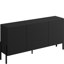 Komoda 180 cm Czarny Onyx 24W3ND26 TYP-26 JUKON Podstawowe