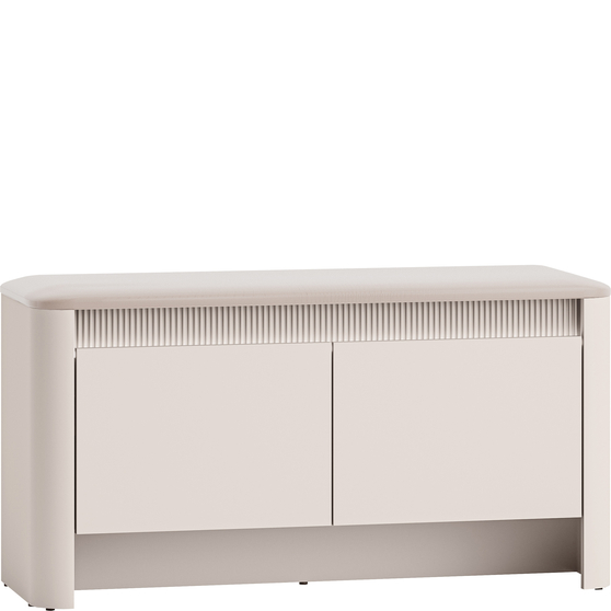 Szafka do przedpokoju z siedziskiem 102 cm CRUPET 05 Kaszmir CRUPET Podstawowe