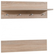 Wieszak poziomy z półką H04 HIT Podstawowe