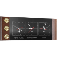 Zegar potrójny ze stacją pogody BARI Podstawowe