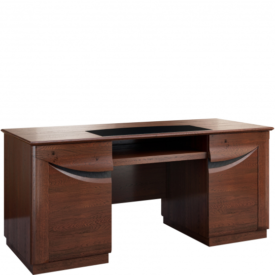 Biurko duże z półką BARI Podstawowe