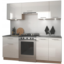 Zestaw mebli kuchennych 200 cm MARIJA Biały Podstawowe