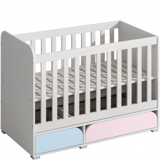 Łóżeczko z szufladami 05 MIMO Podstawowe