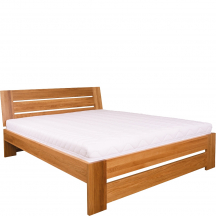 Łóżko drewniane dębowe 140 x 200 LK292 Podstawowe