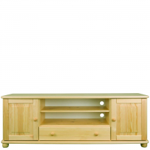 Szafka RTV drewniana sosnowa RV128 Podstawowe