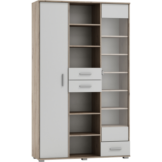 Regał z witryną AT - R 120 ATHENA Podstawowe