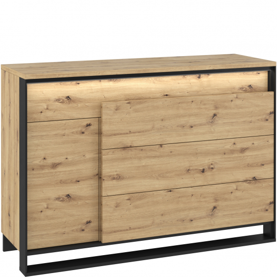 Komoda z oświetleniem QA-08 QUANT Podstawowe