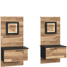 Szafki nocne 2 szt. JKBK011STB-C795 JAKOBINA Podstawowe