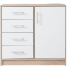 Komoda mała Biała SRK2 SMART Podstawowe