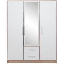 Szafa 3D Biała z lustrem SRL2 SMART Podstawowe