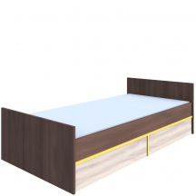 Łóżko 90 x 200 E - LOZE 42 – 90 EWA Podstawowe