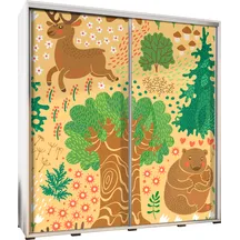 Szafa 205 z grafiką FOREST PENELOPA Podstawowe