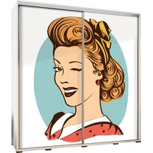 Szafa 205 z grafiką WINKING WOMAN PENELOPA Podstawowe