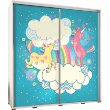 Szafa 205 z grafiką UNICORNS RAINBOW PENELOPA Podstawowe