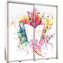 Szafa 205 z grafiką FAIRYTALE PENELOPA Podstawowe