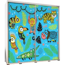 Szafa 205 z grafiką TROPICAL ANIMALS PENELOPA Podstawowe