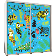 Szafa 205 z grafiką TROPICAL ANIMALS PENELOPA Podstawowe