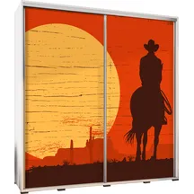 Szafa 205 z grafiką WESTERN PENELOPA Podstawowe