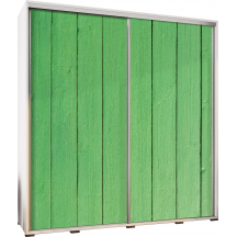 Szafa 205 z grafiką ZIELONE DREWNO PENELOPA Podstawowe