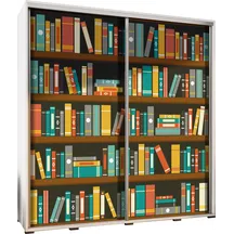 Szafa 205 z grafiką BIBLIOTEKA PENELOPA Podstawowe