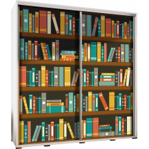 Szafa 205 z grafiką BIBLIOTEKA PENELOPA Podstawowe