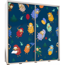 Szafa 205 z grafiką FUNNY SHEEP PENELOPA Podstawowe