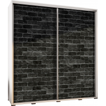 Szafa 205 z grafiką CZARNA CEGŁA PENELOPA Podstawowe