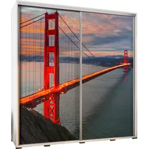 Szafa 205 z grafiką GOLDEN GATE BRIDGE PENELOPA Podstawowe