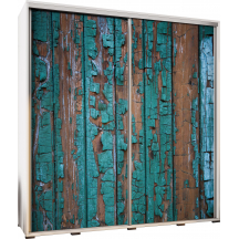 Szafa 205 z grafiką STARE DREWNO PENELOPA Podstawowe