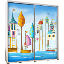 Szafa 205 z grafiką MAGICZNE DOMKI PENELOPA Podstawowe