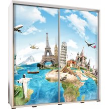 Szafa 205 z grafiką MAPA PENELOPA Podstawowe