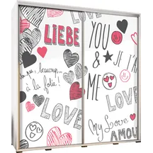 Szafa 205 z grafiką LOVE PENELOPA Podstawowe