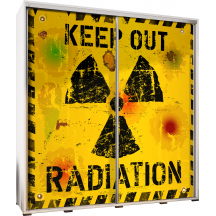 Szafa 205 z grafiką KEEP OUT PENELOPA Podstawowe