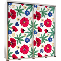 Szafa 205 z grafiką KWIATY 3 PENELOPA Podstawowe