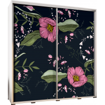 Szafa 205 z grafiką KWIATY 5 PENELOPA Podstawowe