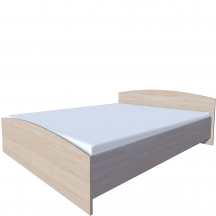 Łóżko 120 x 200 NA - ŁOŻE 120 NAOMI Podstawowe