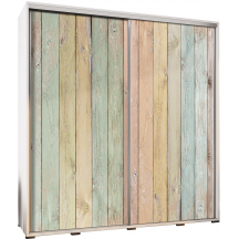 Szafa 205 z grafiką PASTELOWE DREWNO PENELOPA Podstawowe