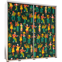 Szafa 205 z grafiką RETRO PARTY 2 PENELOPA Podstawowe