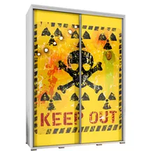 Szafa 155 z grafiką KEEP OUT PENELOPA Podstawowe
