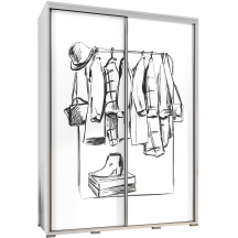 Szafa 155 z grafiką GARDEROBA PENELOPA Podstawowe