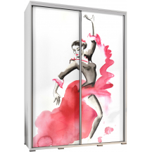 Szafa 155 z grafiką FLAMENCO PENELOPA Podstawowe